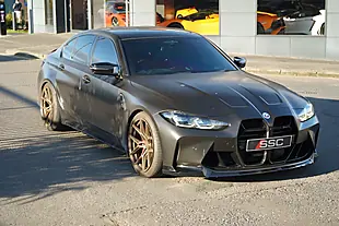 Used 2024 BMW M3 Competition Black - Interior and Exterior details 4