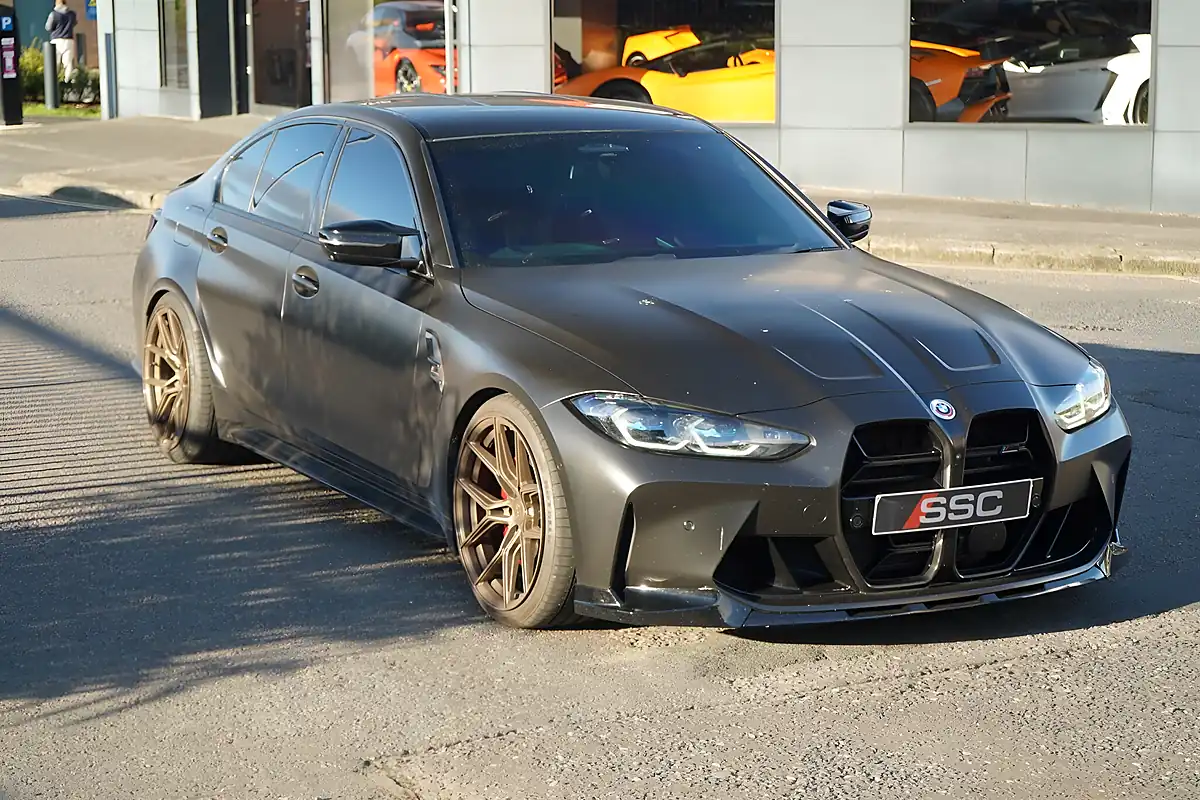 Used 2024 BMW M3 Competition Black - Interior and Exterior details 4
