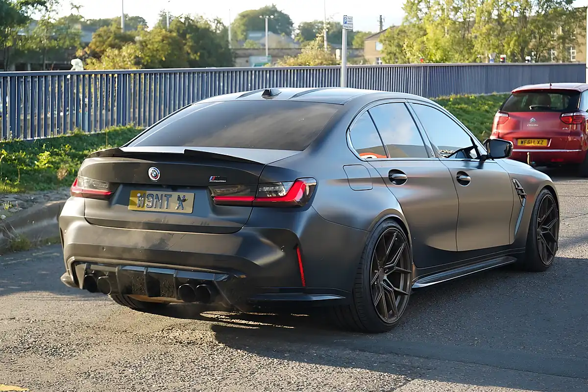 Used 2024 BMW M3 Competition Black - Interior and Exterior details 6