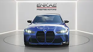 Used 2024 BMW M3 Competition Blue - Interior and Exterior details 10