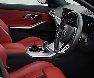 Used 2024 BMW M3 Competition Blue - Interior and Exterior details 13