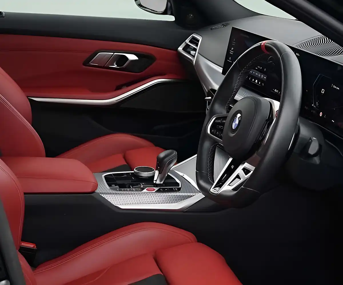 Used 2024 BMW M3 Competition Blue - Interior and Exterior details 13