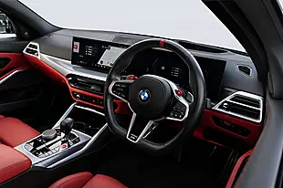 Used 2024 BMW M3 Competition Blue - Interior and Exterior details 2