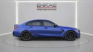 Used 2024 BMW M3 Competition Blue - Interior and Exterior details 5