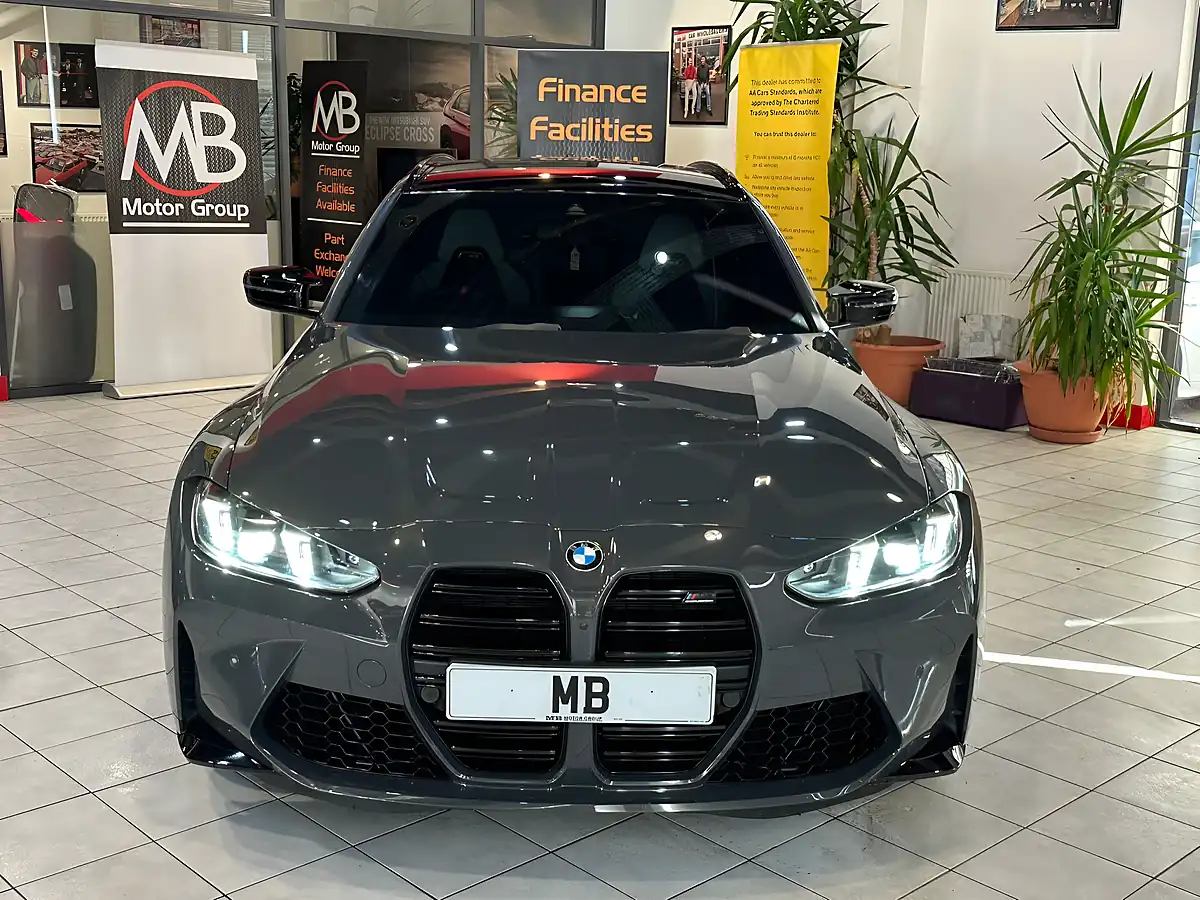 Used 2024 BMW M3 Competition Grey - Interior and Exterior details 11