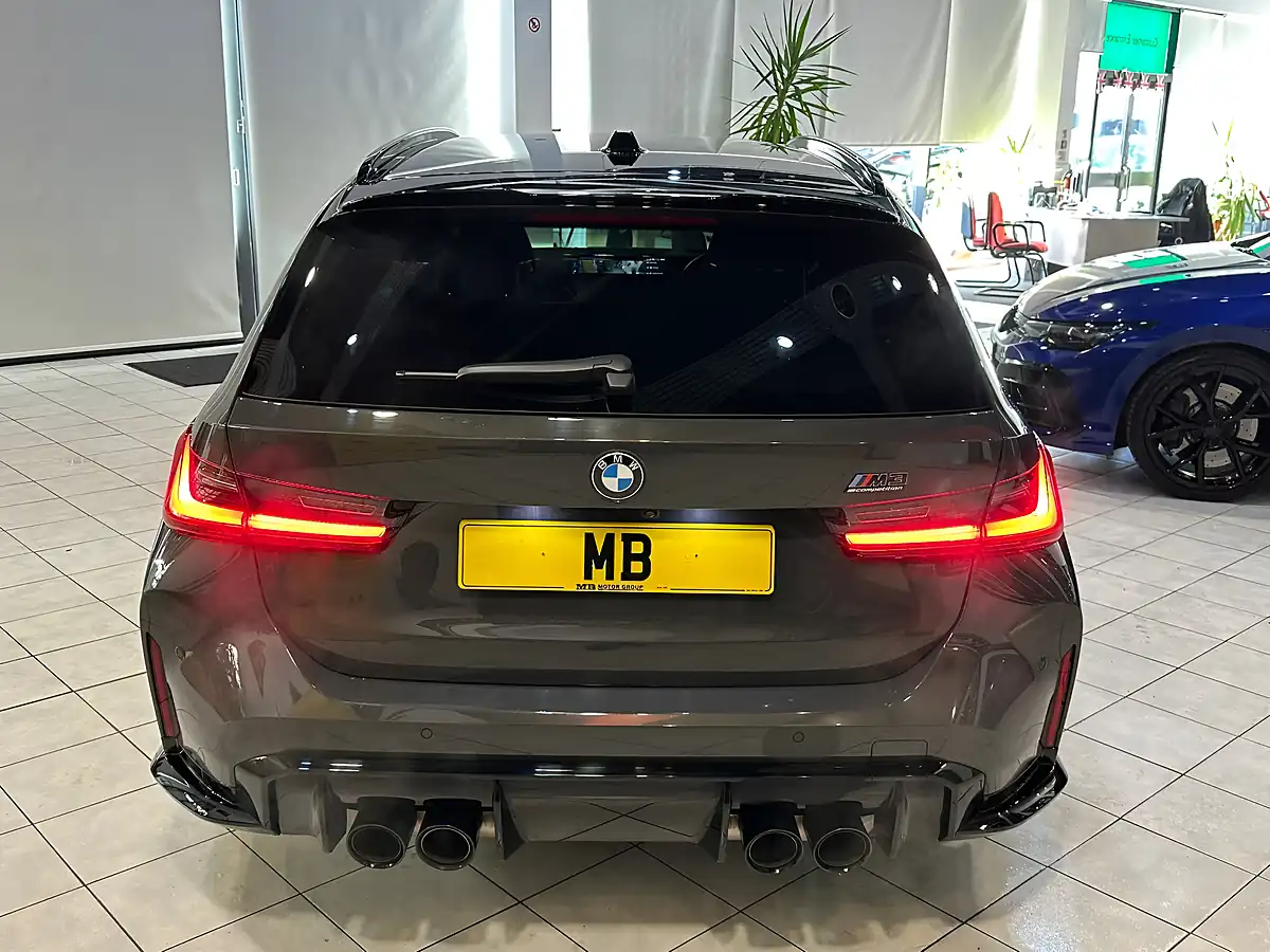 Used 2024 BMW M3 Competition Grey - Interior and Exterior details 12