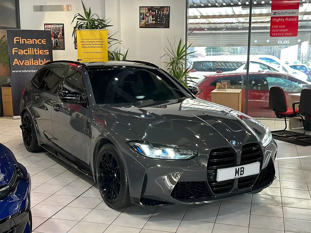 Used 2024 BMW M3 Competition Grey - Interior and Exterior details 2
