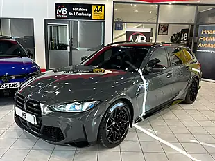 Used 2024 BMW M3 Competition Grey - Interior and Exterior details 4