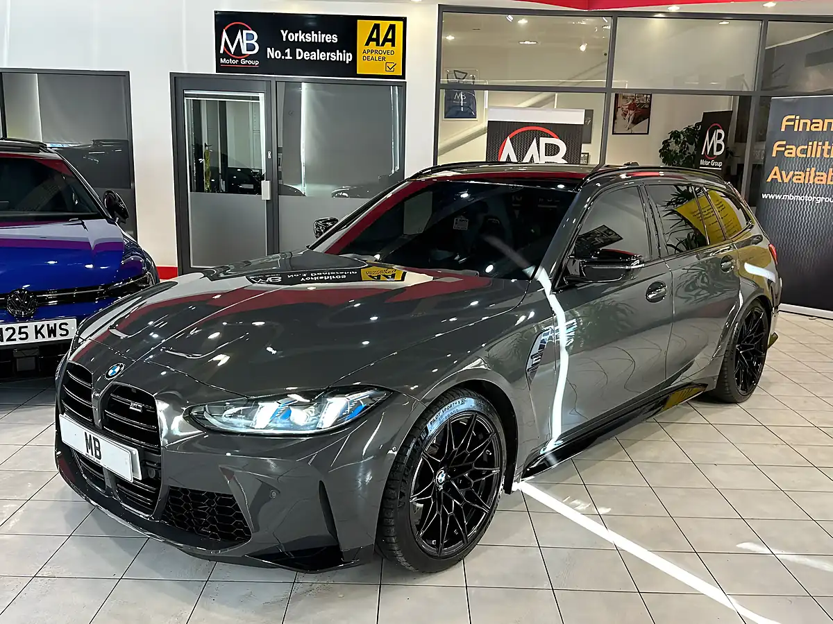 Used 2024 BMW M3 Competition Grey - Interior and Exterior details 4