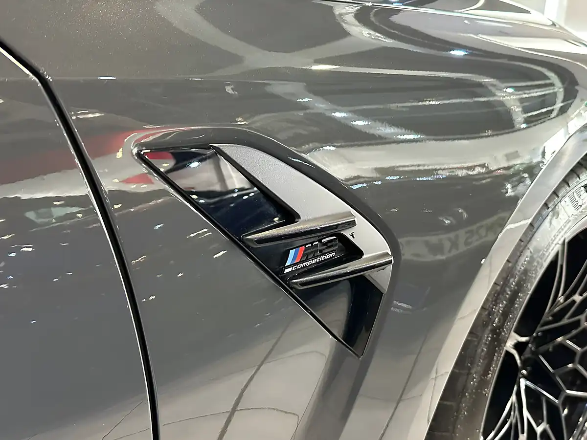 Used 2024 BMW M3 Competition Grey - Interior and Exterior details 9