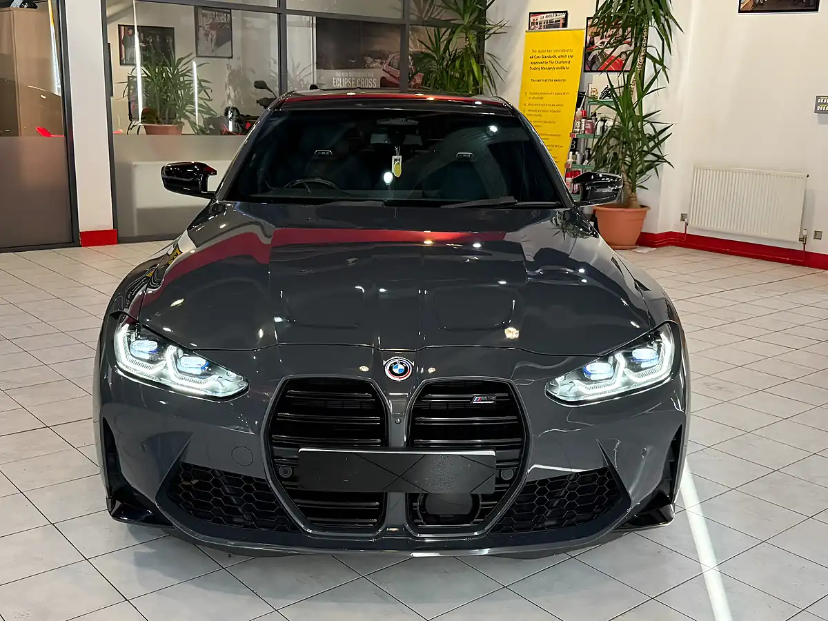 Used 2024 BMW M3 Competition Grey - Interior and Exterior details 4