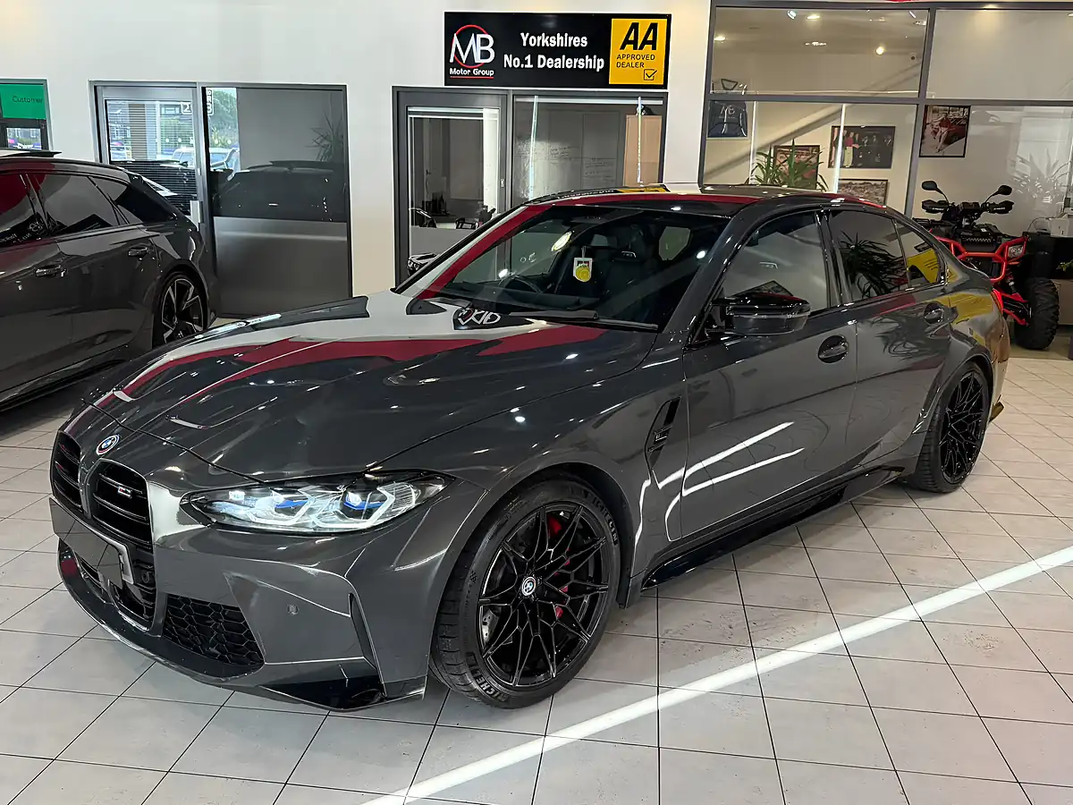 Used 2024 BMW M3 Competition Grey - Interior and Exterior details 5