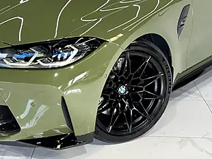 Used 2024 BMW M3 Competition Touring Green - Interior and Exterior details 17