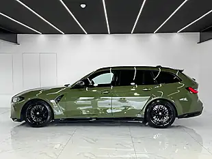 Used 2024 BMW M3 Competition Touring Green - Interior and Exterior details 3