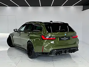 Used 2024 BMW M3 Competition Touring Green - Interior and Exterior details 5