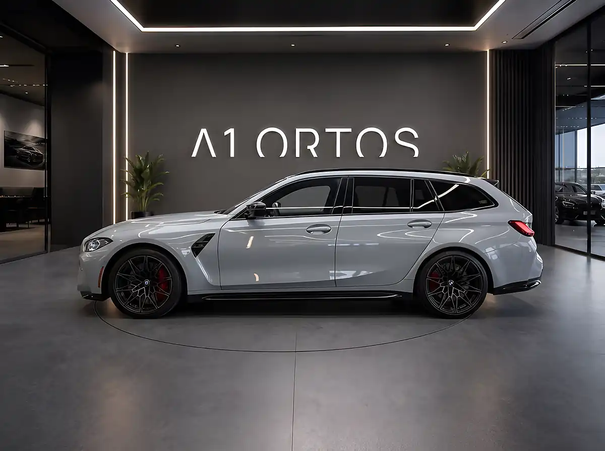 Used 2024 BMW M3 Competition Touring Grey - Interior and Exterior details 8