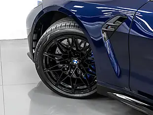 Used 2024 BMW M4 Competition Convertible Tanzanite Blue - Interior and Exterior details 11