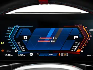 Used 2024 BMW M4 Competition Convertible Tanzanite Blue - Interior and Exterior details 16