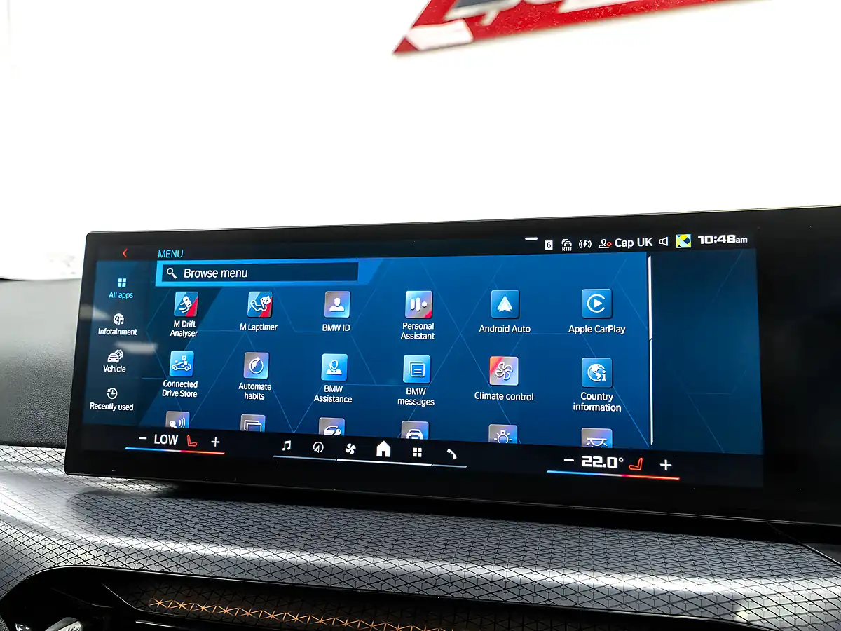 Used 2024 BMW M4 Competition Convertible Tanzanite Blue - Interior and Exterior details 17