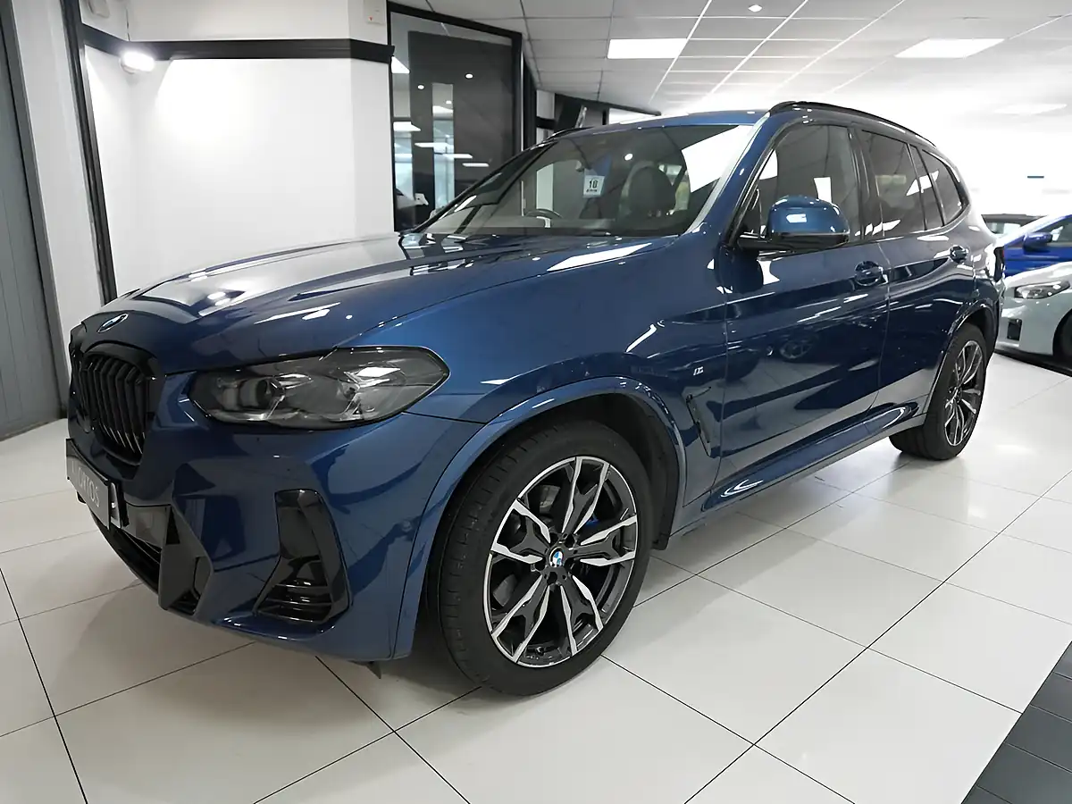Used 2024 BMW X3 M Sport Blue - Interior and Exterior details 3