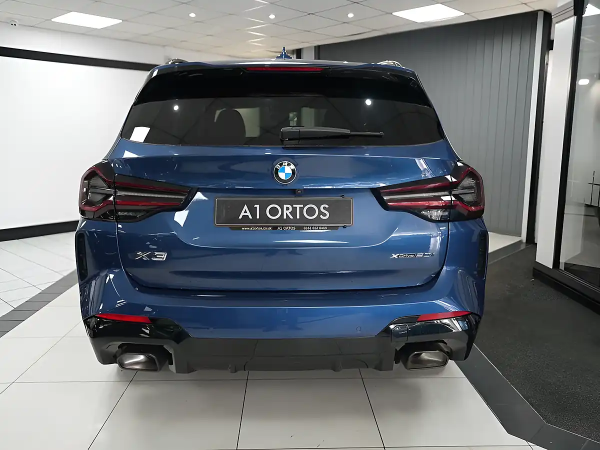 Used 2024 BMW X3 M Sport Blue - Interior and Exterior details 8
