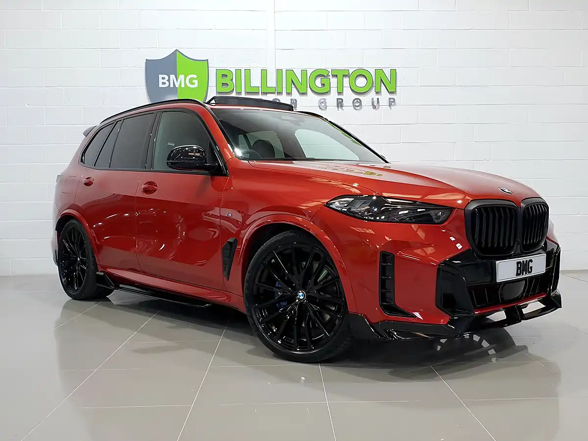 Used 2024 BMW X5 M Sport Orange - Interior and Exterior details 12