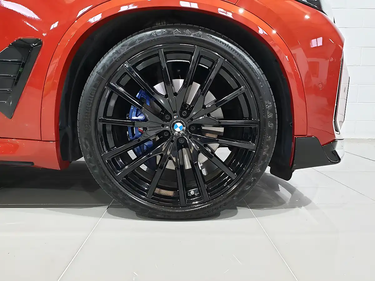 Used 2024 BMW X5 M Sport Orange - Interior and Exterior details 14