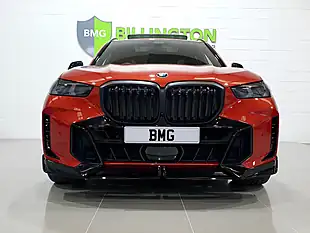 Used 2024 BMW X5 M Sport Orange - Interior and Exterior details 2