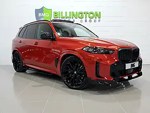 Used 2024 BMW X5 M Sport Orange - Interior and Exterior details 20