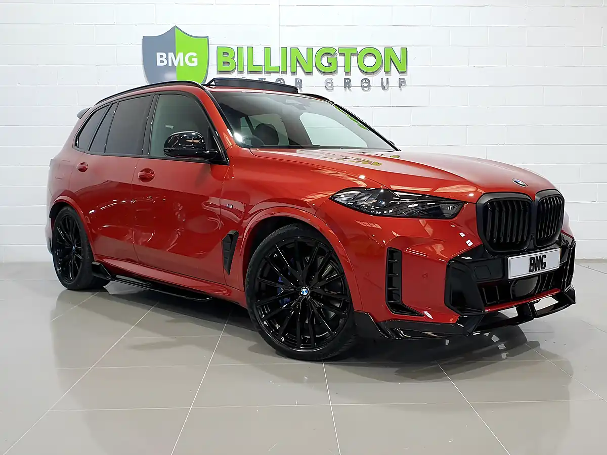 Used 2024 BMW X5 M Sport Orange - Interior and Exterior details 20