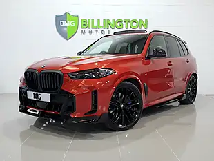 Used 2024 BMW X5 M Sport Orange - Interior and Exterior details 3
