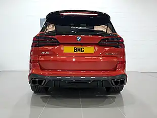 Used 2024 BMW X5 M Sport Orange - Interior and Exterior details 6