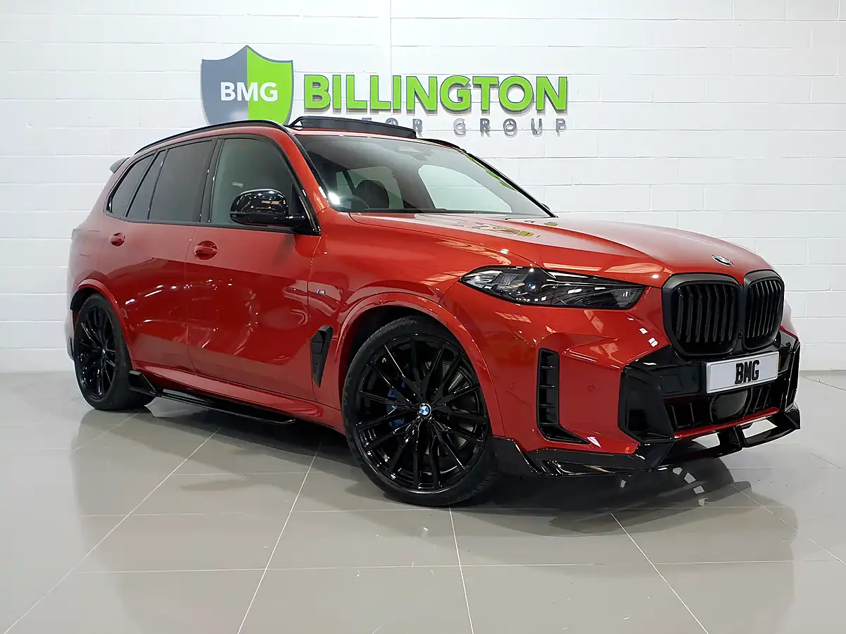 Used 2024 BMW X5 M Sport Orange - Interior and Exterior details 9