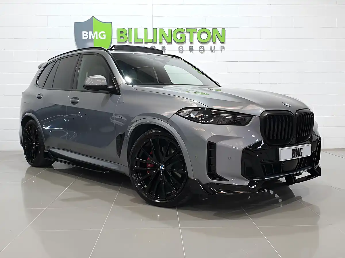 Used 2024 BMW X5 M Sport Skyscraper Grey - Front View