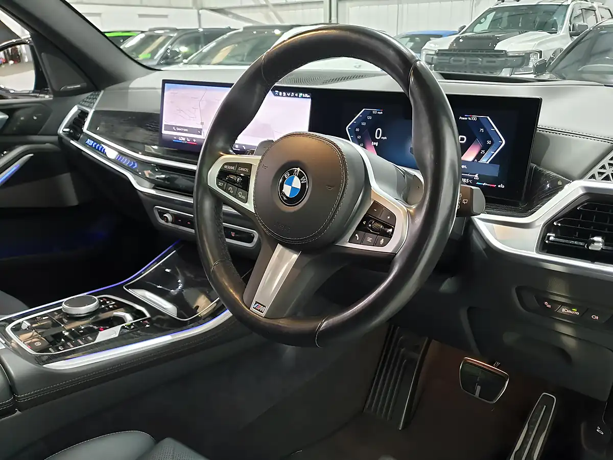Used 2024 BMW X5 M Sport Skyscraper Grey - Interior and Exterior details 17