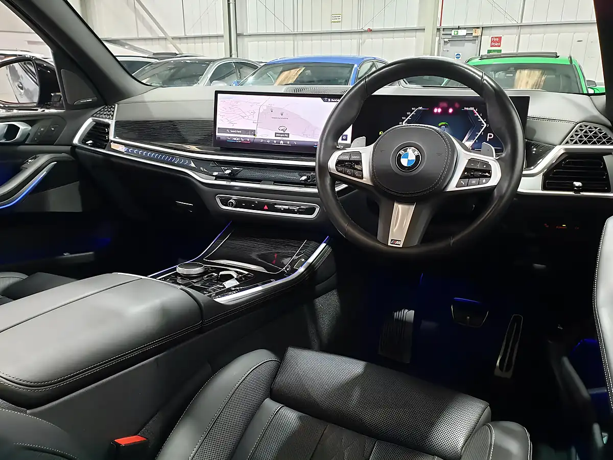 Used 2024 BMW X5 M Sport Skyscraper Grey - Interior and Exterior details 15
