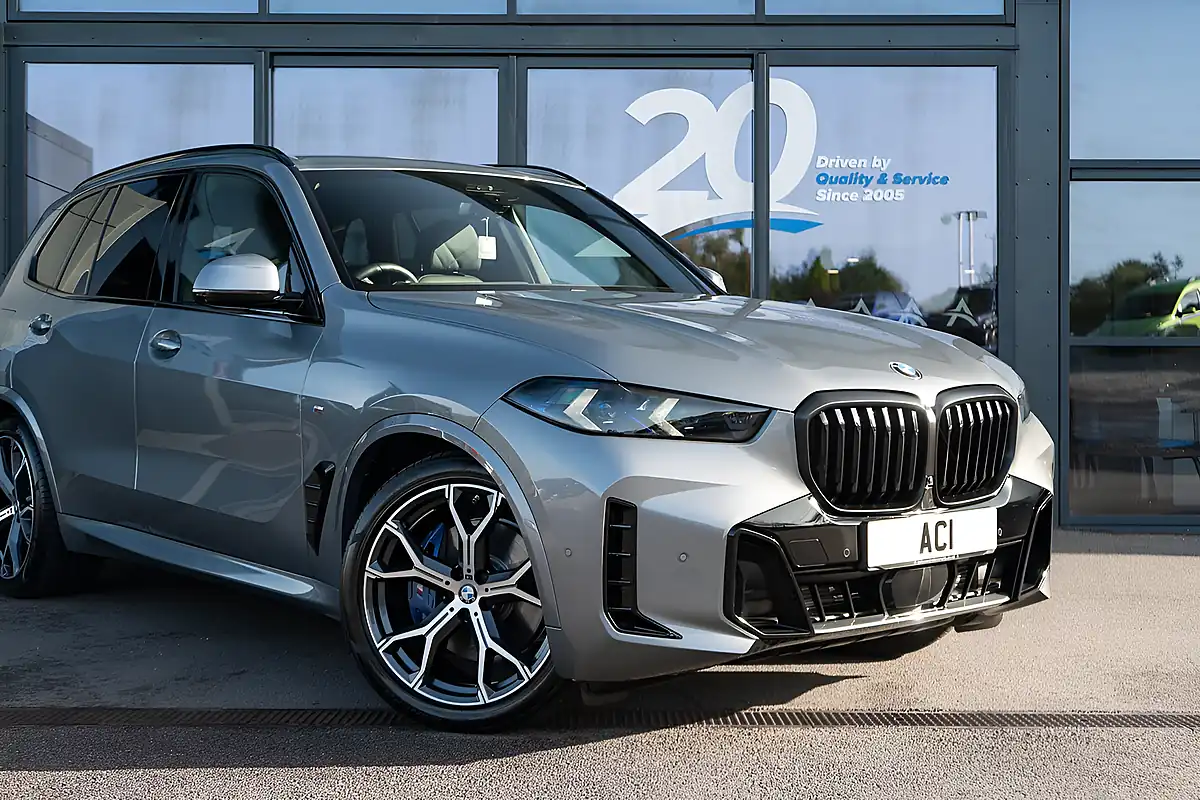Used 2024 BMW X5 M Sport Skyscraper Grey Metallic - Interior and Exterior details 13