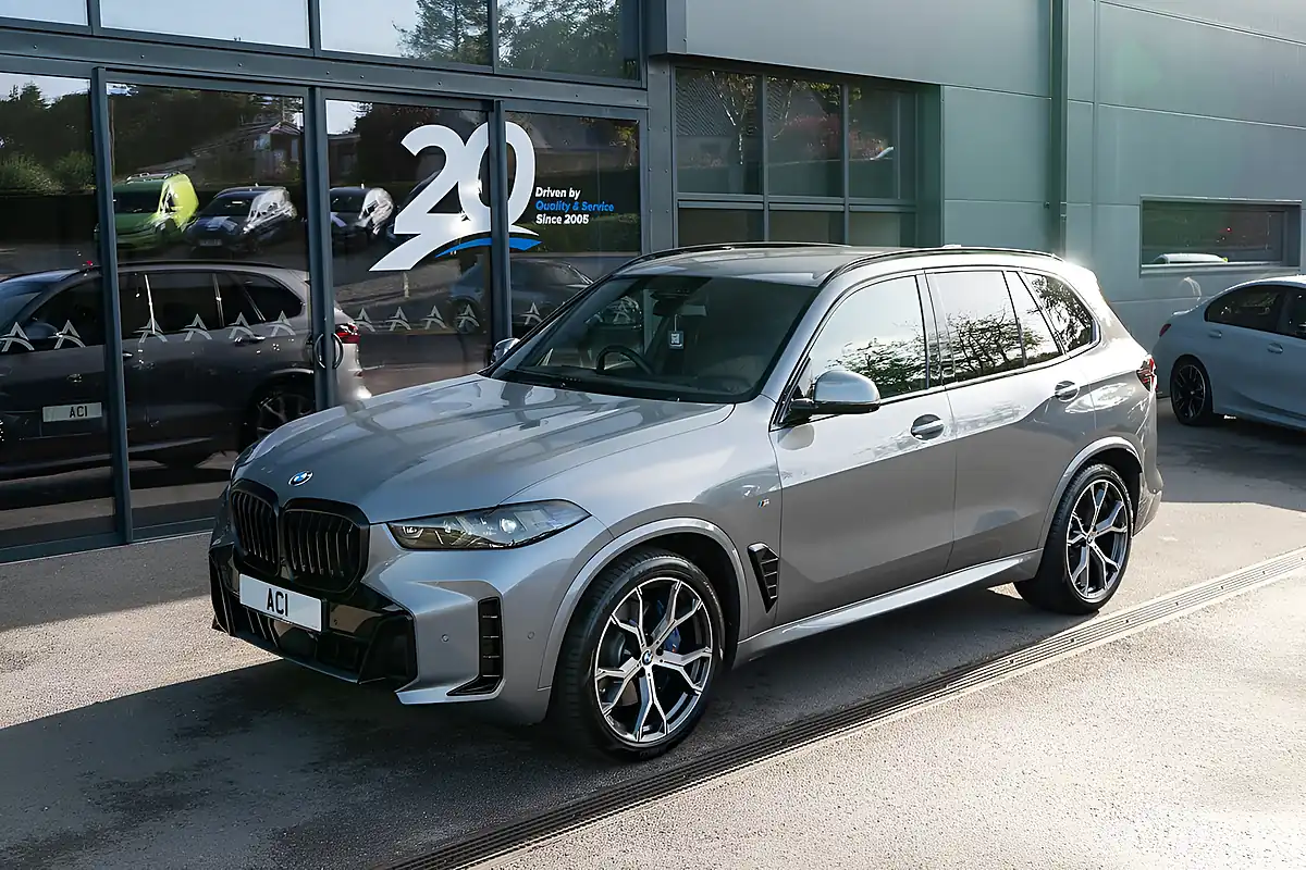Used 2024 BMW X5 M Sport Skyscraper Grey Metallic - Interior and Exterior details 6