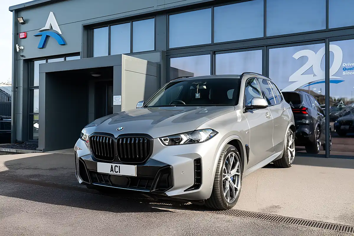 Used 2024 BMW X5 M Sport Skyscraper Grey Metallic - Interior and Exterior details 9