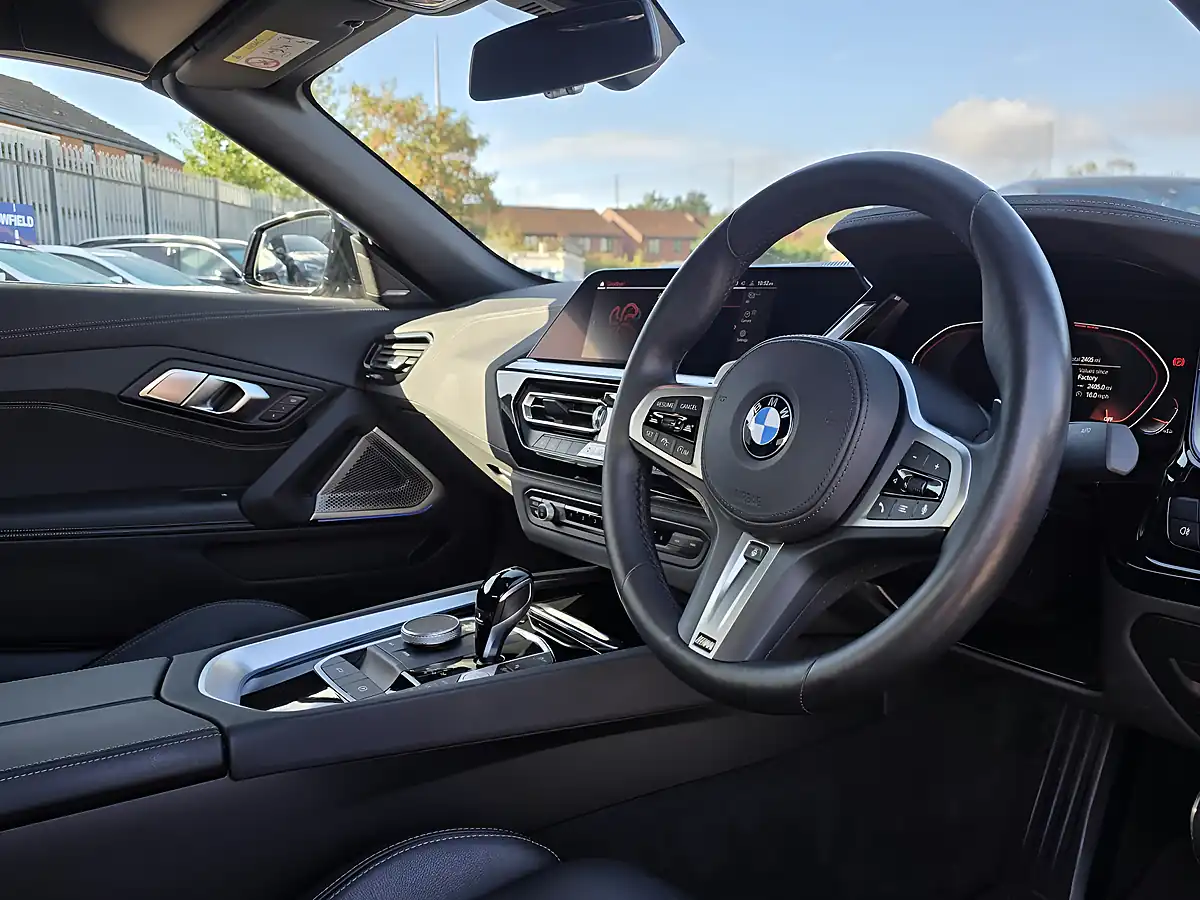 Used 2024 BMW Z4 Convertible Grey - Interior and Exterior details 13