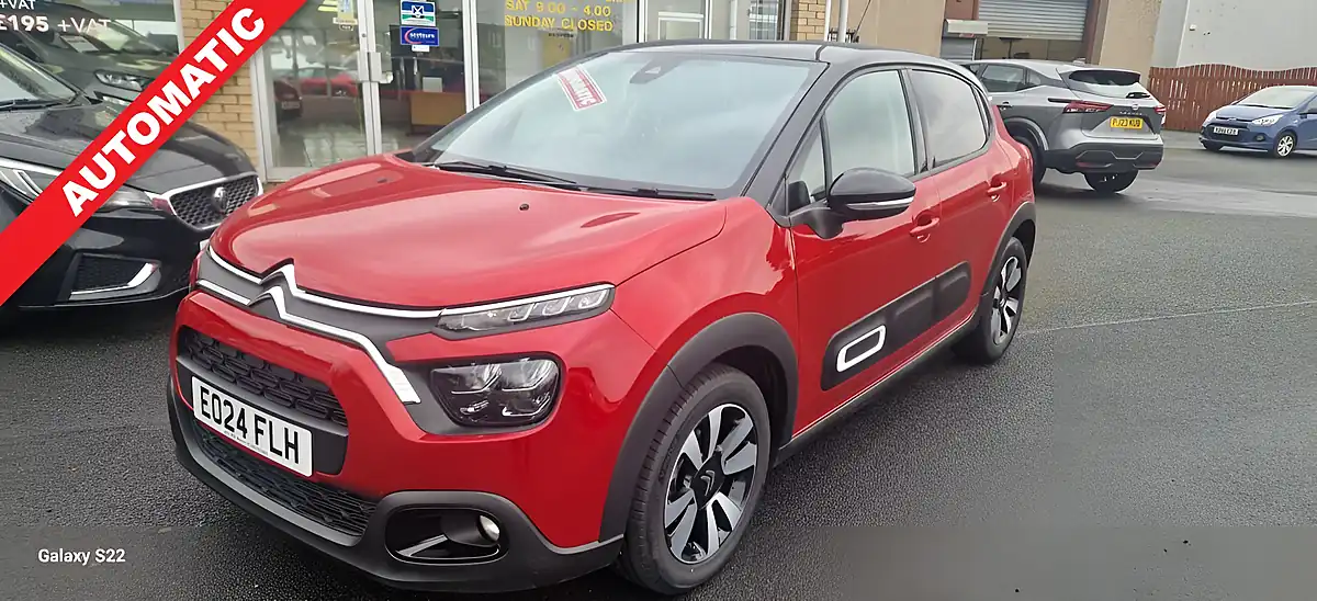 Used 2024 Citroen C3 Plus Red - Front View