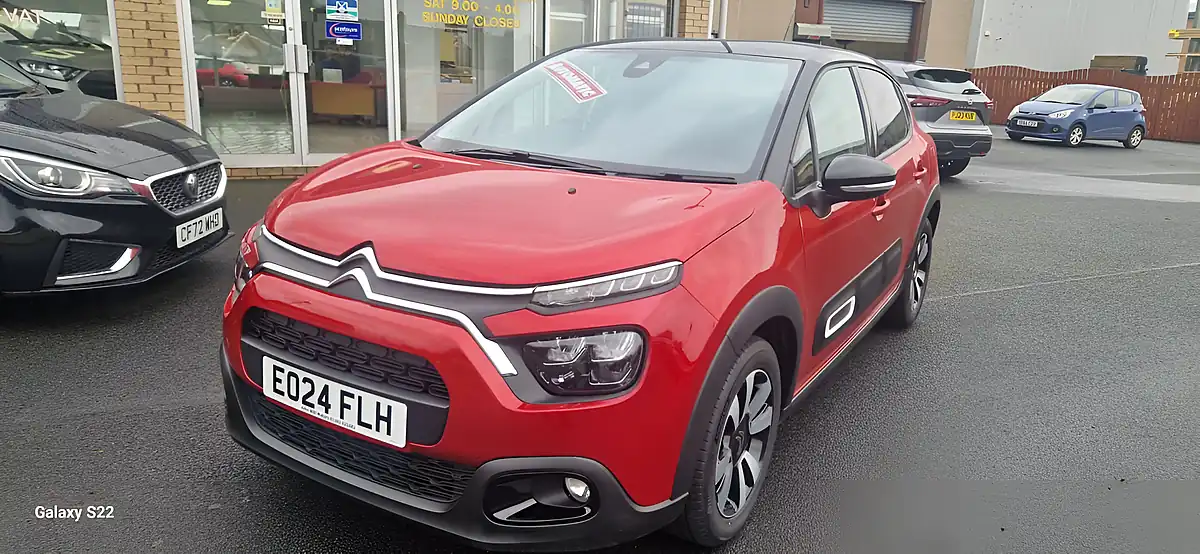 Used 2024 Citroen C3 Plus Red - Interior and Exterior details 4