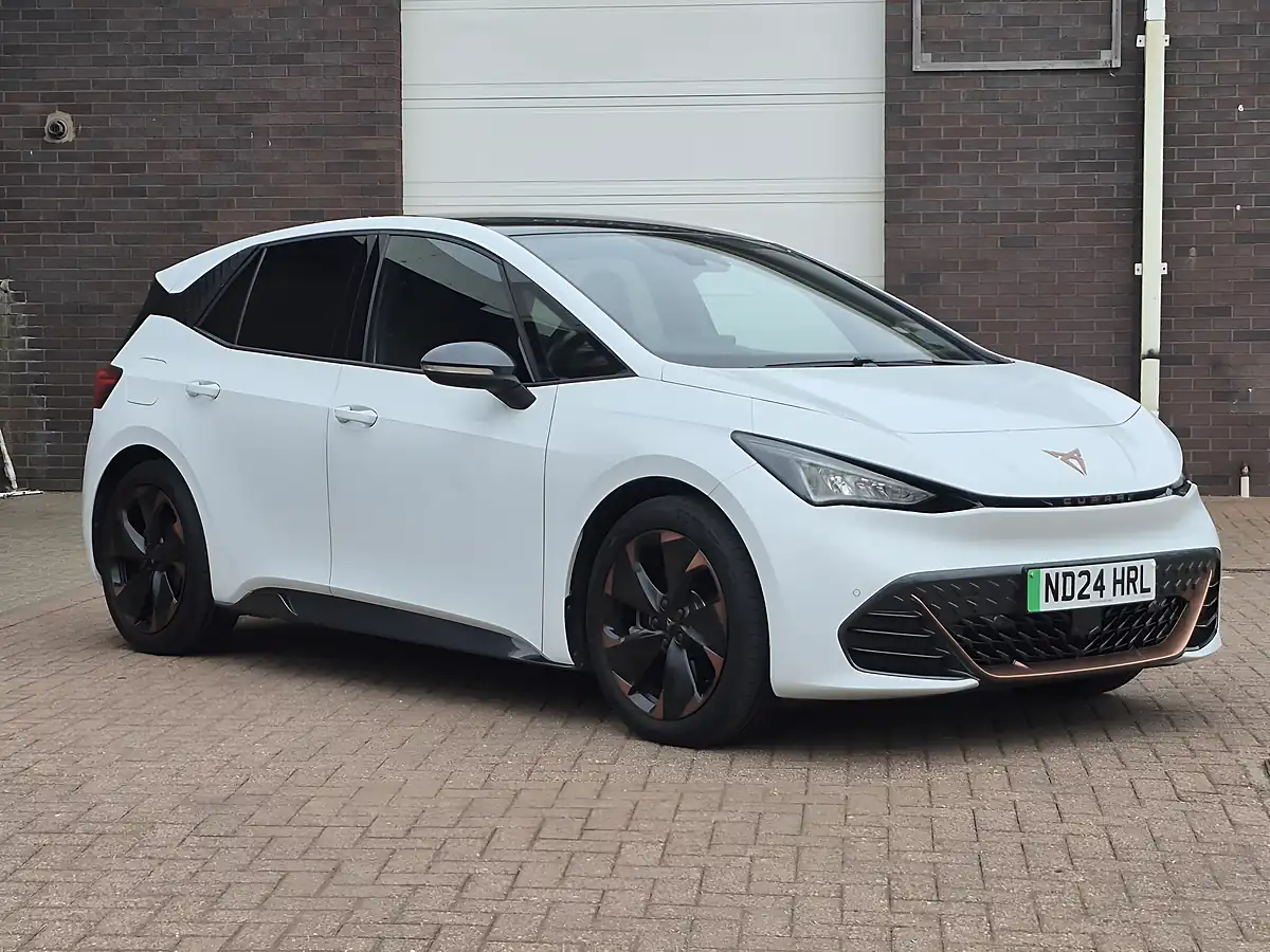 Used 2024 Cupra Born E-Boost V2 Glacial White - Front View