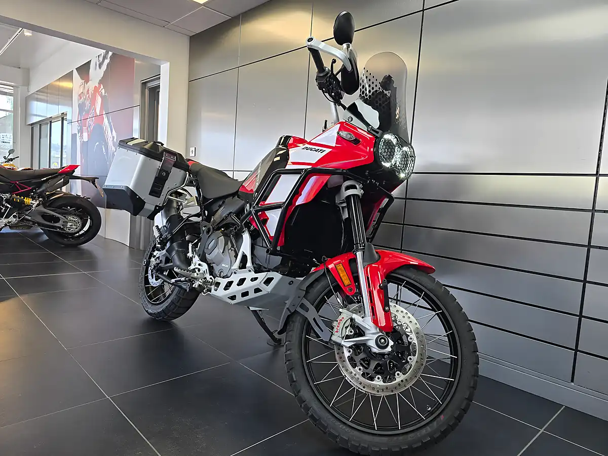 Used 2024 Ducati Desertx Discovery Red - Interior and Exterior details 2