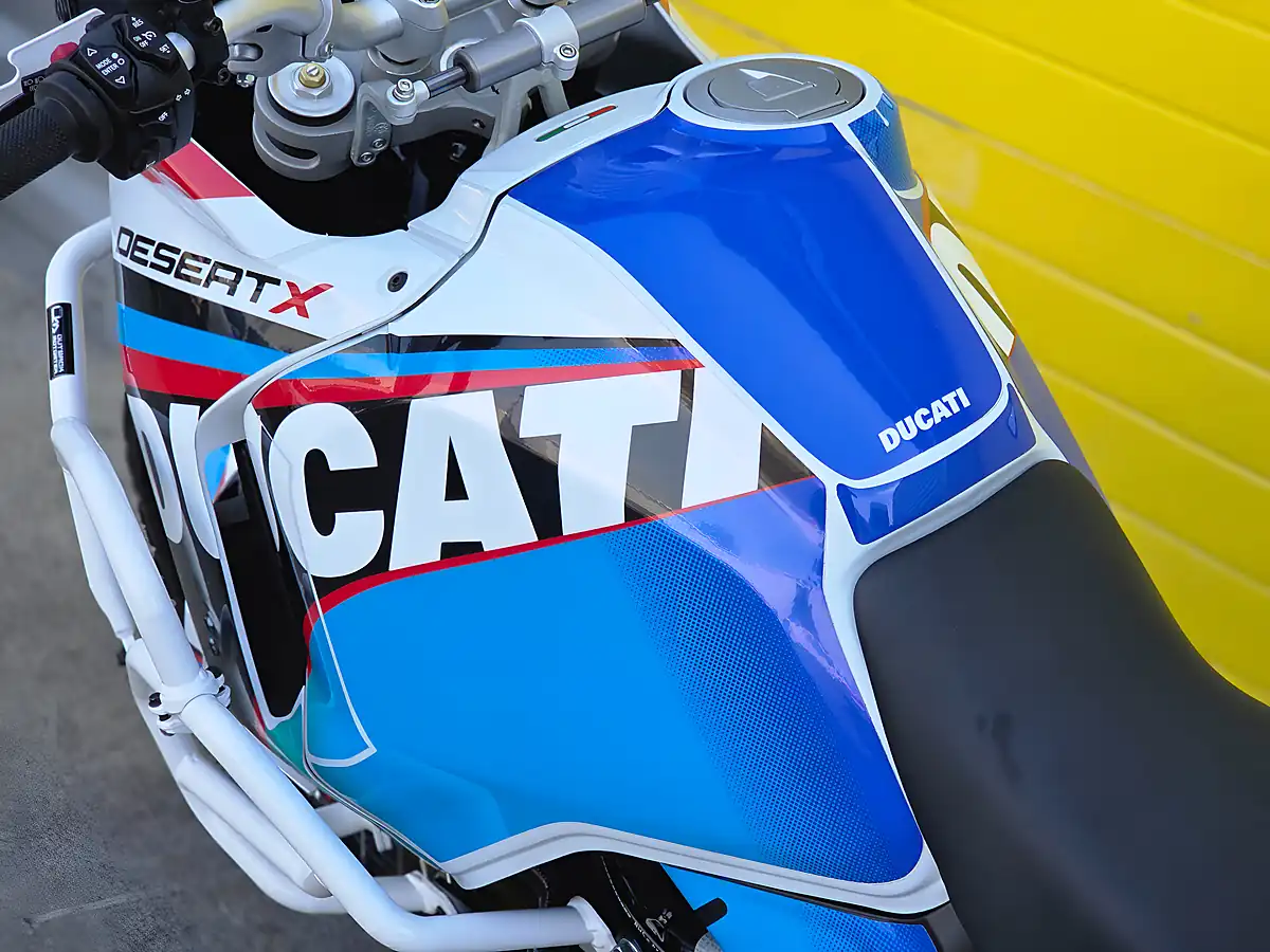 Used 2024 Ducati Desertx High Spec White - Interior and Exterior details 15