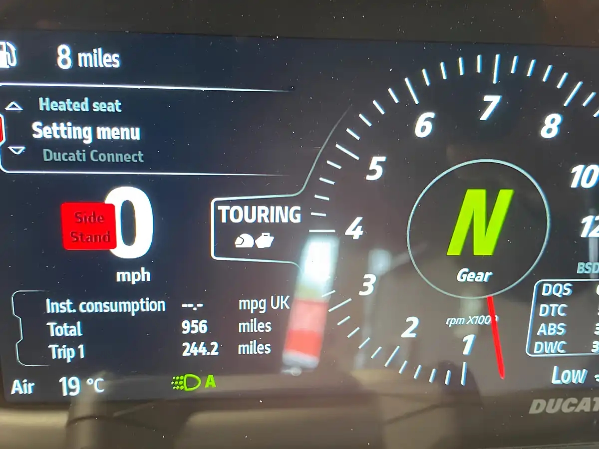 Used 2024 Ducati Multi V4s Radar Spok - Interior and Exterior details 9