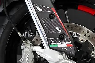 Used 2024 Ducati Multistrada V2 S Touring Red - Interior and Exterior details 12