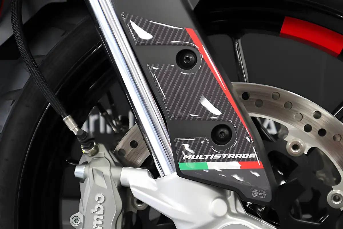 Used 2024 Ducati Multistrada V2 S Touring Red - Interior and Exterior details 12