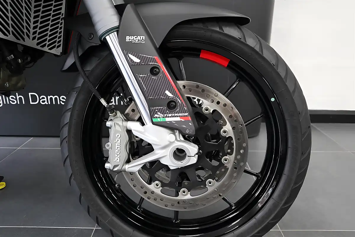Used 2024 Ducati Multistrada V2 S Touring Red - Interior and Exterior details 14
