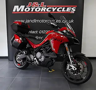 Used 2024 Ducati Multistrada V2 S Touring Red - Interior and Exterior details 3